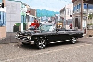 1965 malibu! super sport convertible with factory " air " show winner beautiful