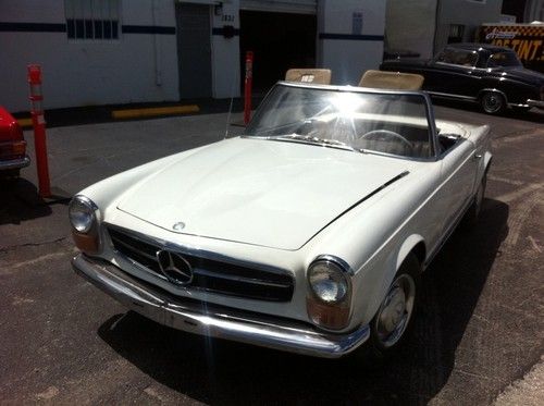 1965 mercedes benz 230sl pagoda almost 50 years ! db 050  230 sl