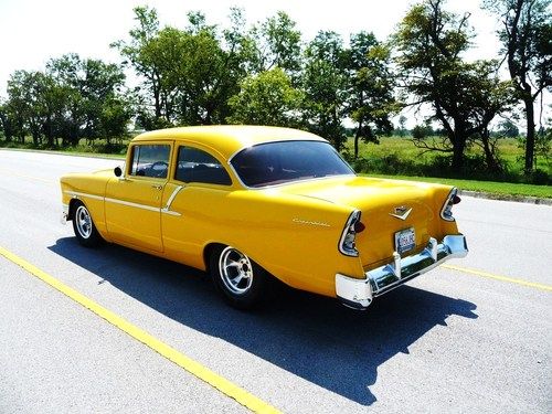 1956 CHEVY FRAME OFF RESTORATION RESTO ROD CUSTOM CLASSIC STREET HOT ROD RAT, image 6