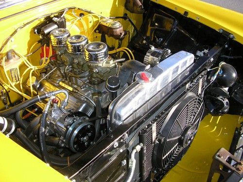 1956 CHEVY FRAME OFF RESTORATION RESTO ROD CUSTOM CLASSIC STREET HOT ROD RAT, image 9