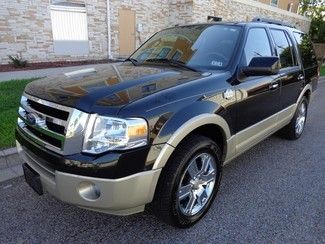 2010 king ranch 5.4l v8 auto nav sunroof rear dvd heated &amp; cooled leather nice!!