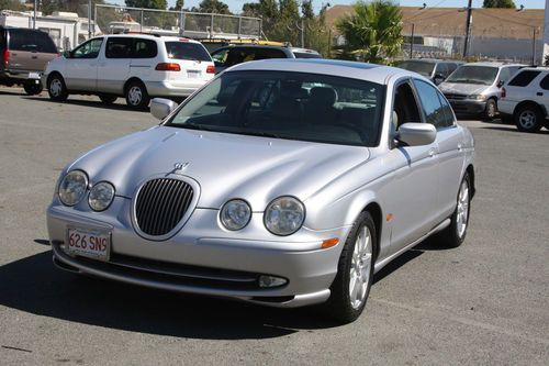 2002 jaguar s-type runs good, interior in great shape