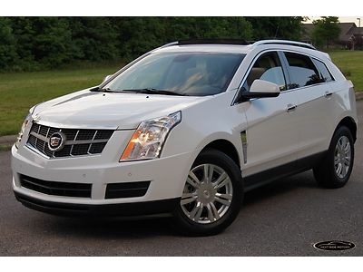 2011 cadillac srx luxury pkg pano roof bose 1-owner off lease