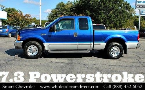 Used ford f 250 7.3l powerstroke turbo diesel extra cab 4x2 we finance trucks