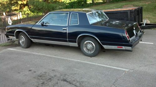 1984 chevrolet monte carlo base coupe 2-door 5.0l