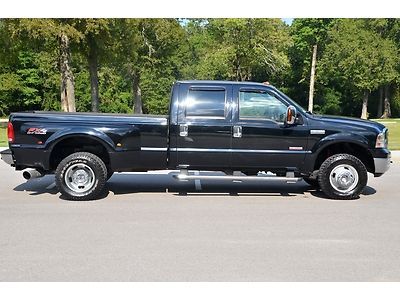 2007 ford super duty f350 dually xlt diesel 6.0l 4x4 accident free carfax