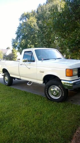 1988 ford f-250 custom standard cab pickup 2-door 5.8l