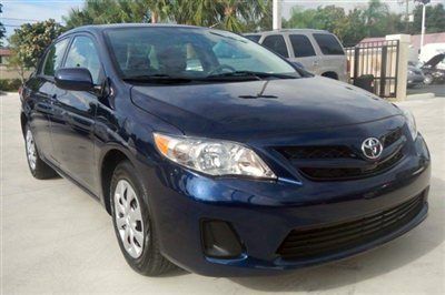 2012 toyota corolla sedan 4 cylinder automatic gas saver clean carfax