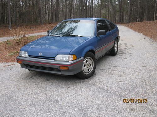 1986 honda crx 5-speed