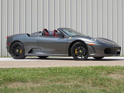 07 ferrari f430 spyder f1 dytona, ceramic, new clutch @10k scuderia-whls tx