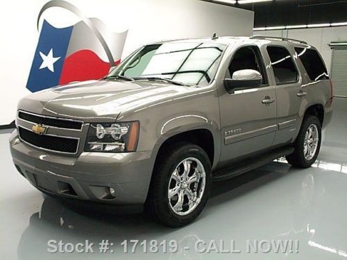 2008 chevy tahoe 2lt 7pass nav rear cam dvd 20's 80k mi texas direct auto