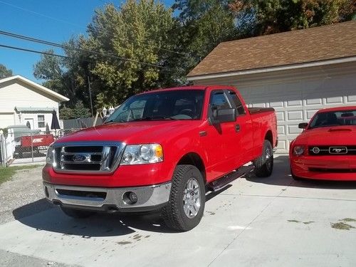 2007 ford f150  xlt supercab 4 wheel drive