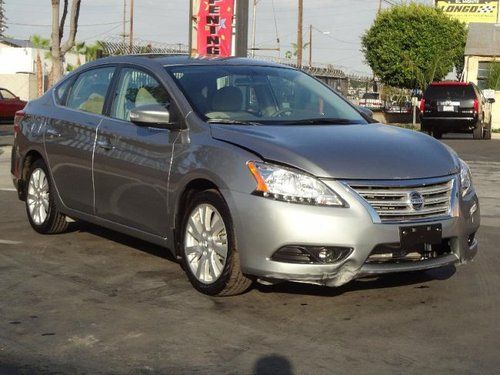 2013 nissan sentra 2.0 sl damaged salvage runs! economical only 2k miles l@@k!!