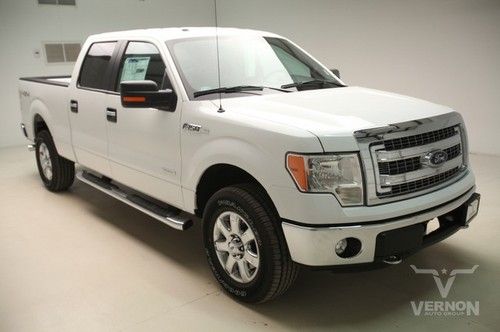 2013 xlt texas edition crew 4x4 longbed 18s chrome gray cloth v6 ecoboost