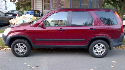 2004 honda cr-v ex sport utility 4-door 2.4l