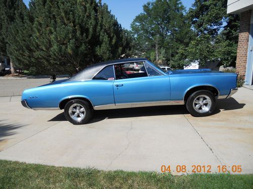 67 gto, 400, 4 speed, 200 miles on rebuilt