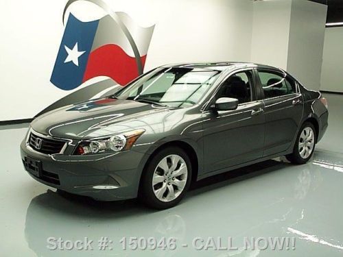 2010 honda accord ex-l heated leather sunroof only 37k texas direct auto