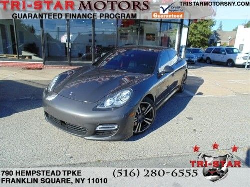 2013 porsche panamera turbo low miles - mint condition - warranty - 1.69% apr