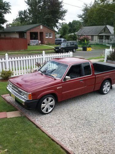 1986 mazda b2000 xtra cab red 5speed air