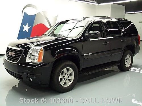 2009 gmc yukon slt 4x4 sunroof leather nav rear cam 26k texas direct auto