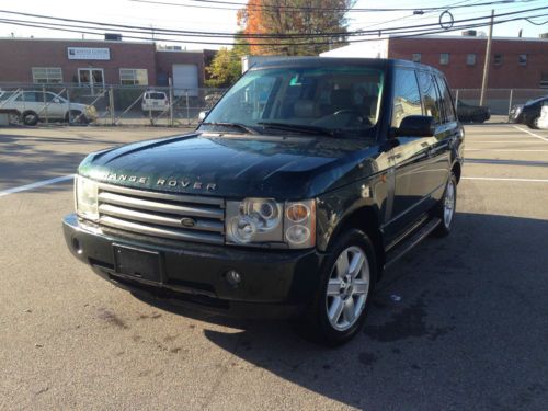 2003 land rover range rover hse sport utility 4-door 4.4l no reserve 84k miles