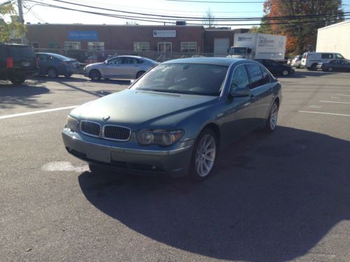 2002 bmw 745li luxury sedan 4-door 4.4l runs great 97k miles ***no reserve***