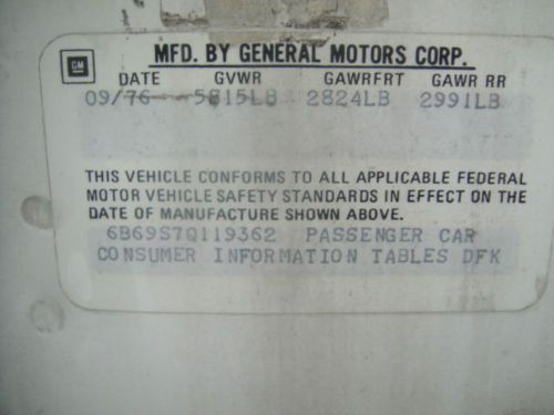 NO RESERVE 1977 CADILLAC FLEETWOOD BROUGHAM DIAMOND EDITION IN GOOD CONDITION, image 11