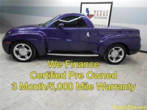 04 ssr convertible truck leather heated seats warranty finance texas