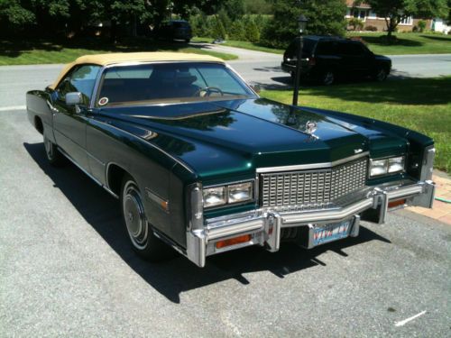 1976 cadillac eldorado convertible