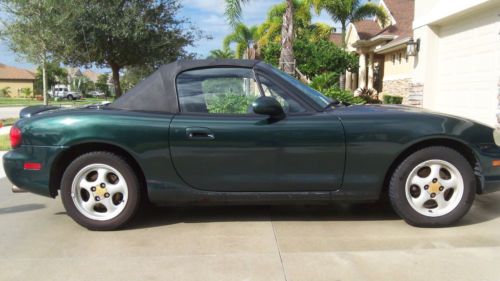 1999 mazda miata florida glass rear windows manual transmission clean interior