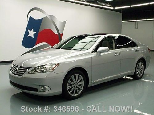 2010 lexus es350 ultra-lux pano sunroof nav o nly 40k texas direct auto