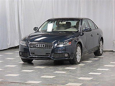 2012 audi a4 quattro 2.0t 45k warranty 6cd sat 6cd sdreader mroof heated seats