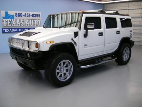 We finance!!!  2007 hummer h2 4x4 luxury roof nav heated leather bose texas auto