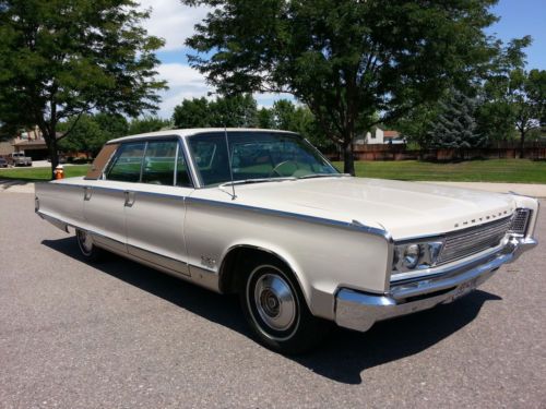 Beautiful 1966 chrysler new yorker 7.2l power windows/locks stock &amp; original