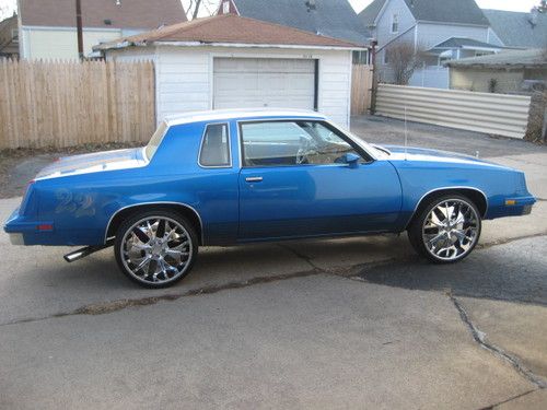 1986 cutlass supreme custom