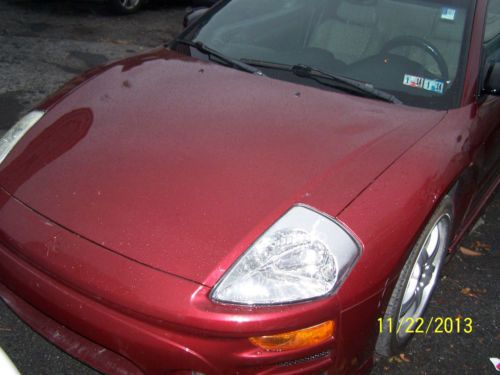 2003 mitsubishi eclipse gts low mileage nr excellent condition runs drives 100%