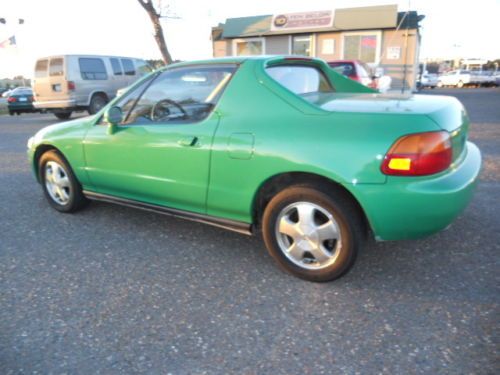 1993 honda civic del sol si coupe 2-door 1.6l auto.one owner no-reserve!