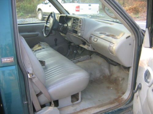 1995 chevy 3500 454 4x4 ez-dumper hitch brake controller strong truck farm