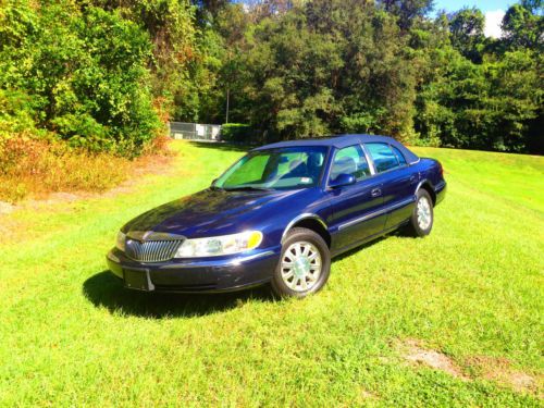 2002 lincoln continental  4.6l florida car mint con 126k no reserve