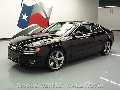 2010 audi a5 2.0t quattro prestige coupe awd turbo 39k! texas direct auto