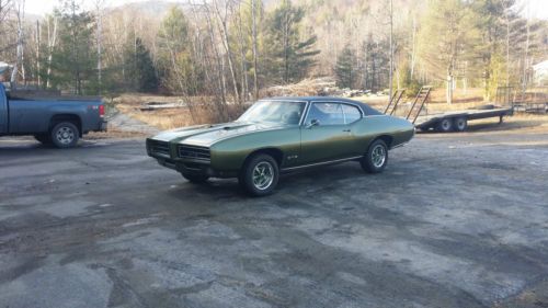 1969 pontiac gto 400, 4speed, low miles. all original, numbers matching.nice!!