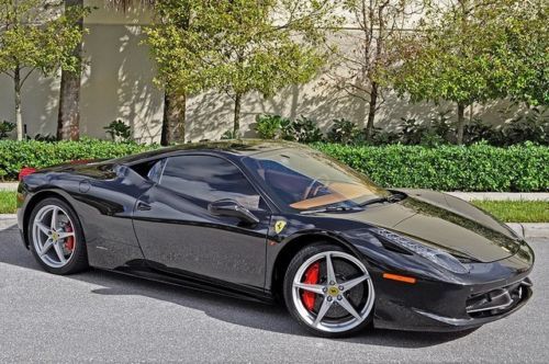 2010 ferrari 458 italia $294,744 msrp!! loaded with carbon! low miles!!
