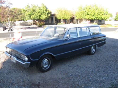 1960 ford falcon wagon straight six automatic transmission great family car