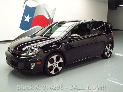 2010 volkswagen gti turbo auto htd seats sunroof 79k mi texas direct auto