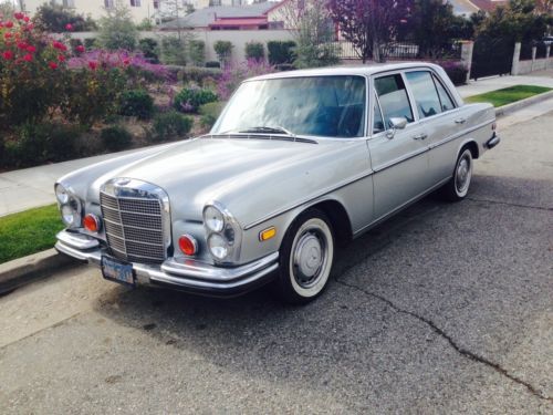 1972 mercedes-benz 280se 4.5 4.5l no reserve selling to highest bidder