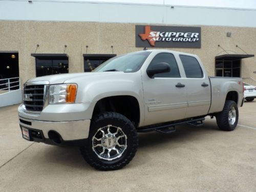 2009 gmc 2500 duramax 4x4 dpf delte custom wheels leveling kit clean carfax