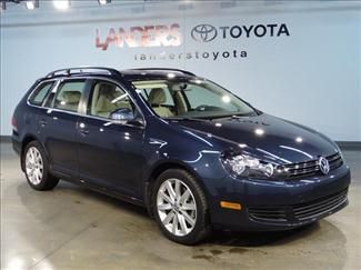 2010 volkswagen tdi jetta wagon panorama roof leather 6 speed 40 + mpg