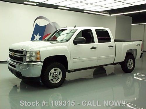 2013 chevy silverado 2500hd crew 4x4 diesel 6-pass 51k! texas direct auto