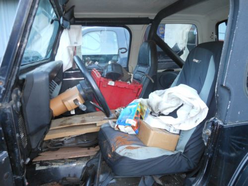 1987 Black Jeep Wrangler, image 10