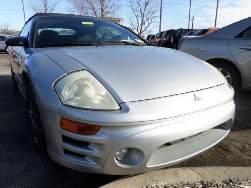 Mitsubishi eclipse, convertible, low reserve, cheap